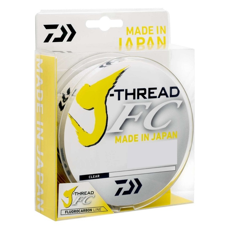 Daiwa J-Thread Fluorocarbon Leader Line Clear 6 lb / 100 m